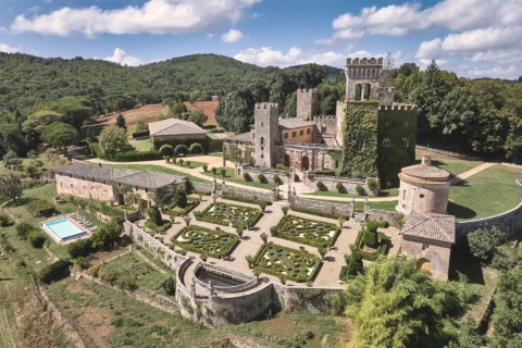 the extraordinaire castello di celsa