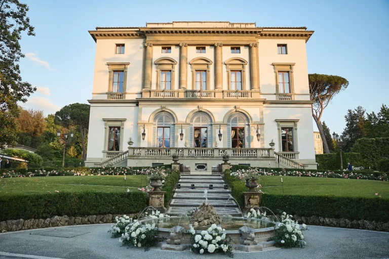 the extraordinaire florence dimora grand hotel villa cora rear facade