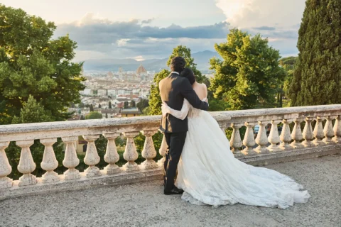 the extraordinaire florence grand hotel villa cora lavish wedding chiesa di san salvatore