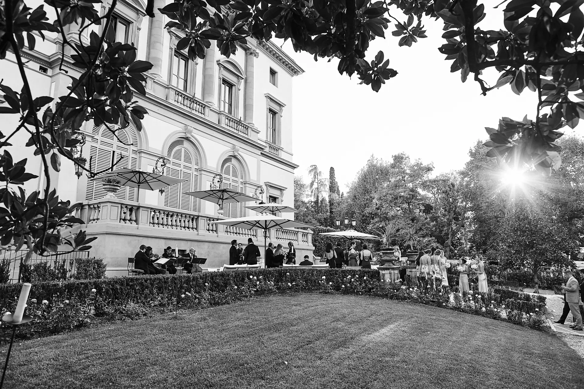 the extraordinaire florence grand hotel villa cora romantic garden celebration