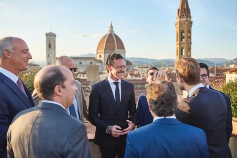 the extraordinaire florence palazzo gondi exclusive rooftop welcome event