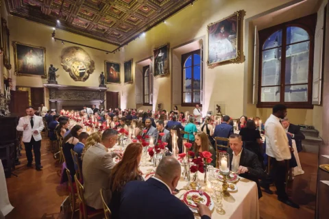 the extraordinaire florence palazzo gondi exclusive rooftop welcome event