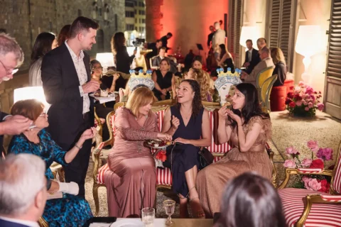 the extraordinaire florence palazzo gondi exclusive rooftop welcome event