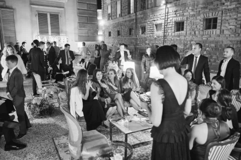 the extraordinaire florence palazzo gondi exclusive rooftop welcome event