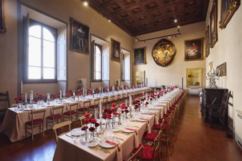 the extraordinaire florence palazzo gondi grand hall