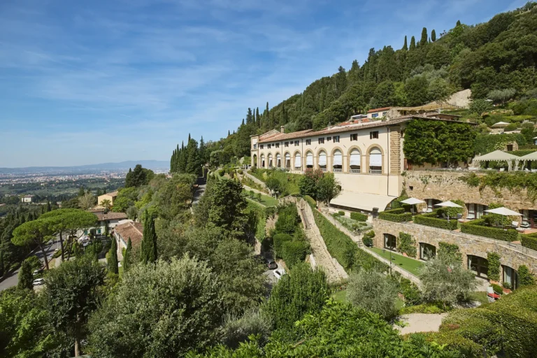 the extraordinaire florence villa san michele elegant garden wedding
