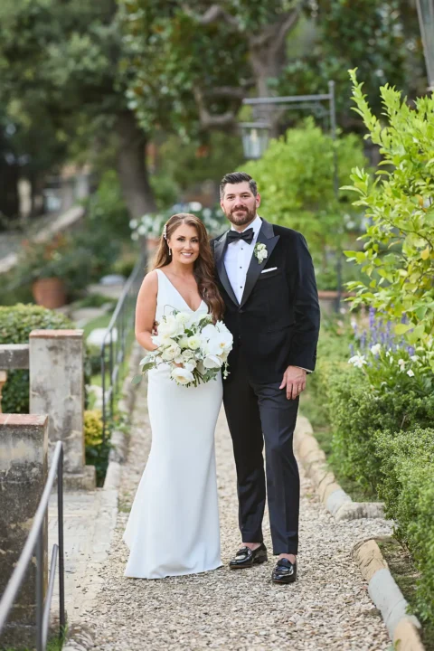 the extraordinaire florence villa san michele elegant garden wedding