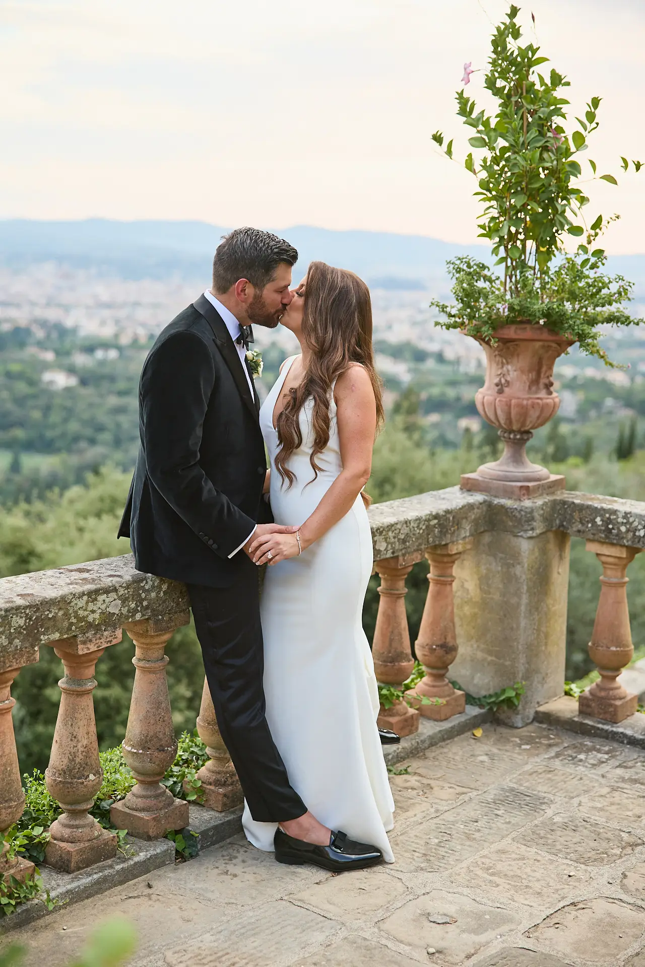the extraordinaire florence villa san michele elegant garden wedding