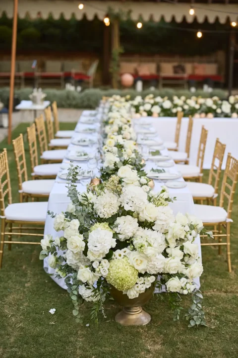 the extraordinaire florence villa san michele elegant garden wedding