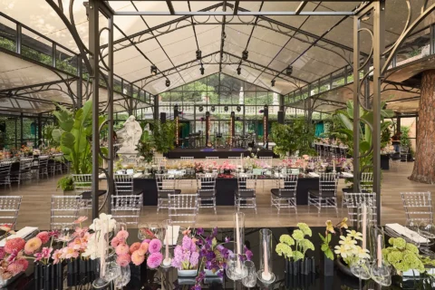 the extraordinaire lake como villa pizzo glass marquee