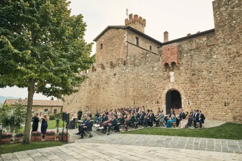 the extraordinaire tuscany castello di banfi brunello vineyard wedding