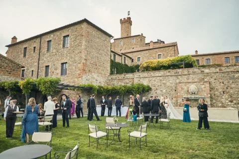 the extraordinaire tuscany castello di banfi brunello vineyard wedding
