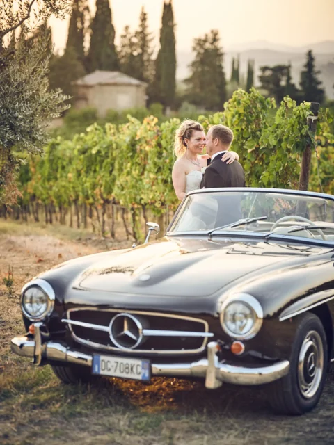 the extraordinaire tuscany castello di banfi brunello vineyard wedding