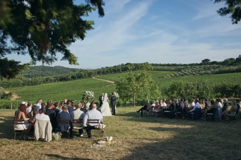 the extraordinaire tuscany castello di bossi historic winery wedding