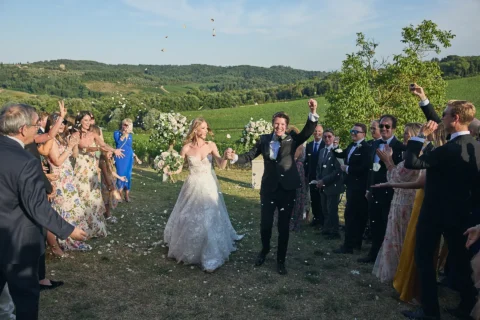 the extraordinaire tuscany castello di bossi historic winery wedding