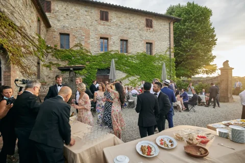the extraordinaire tuscany castello di bossi historic winery wedding