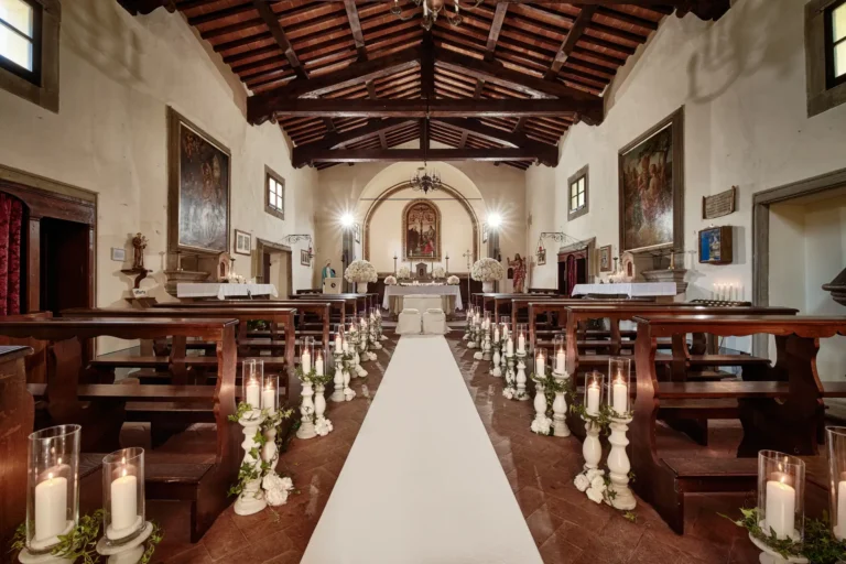the extraordinaire tuscany il borro church interior