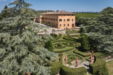 the extraordinaire villa catignano villa and italian gardens