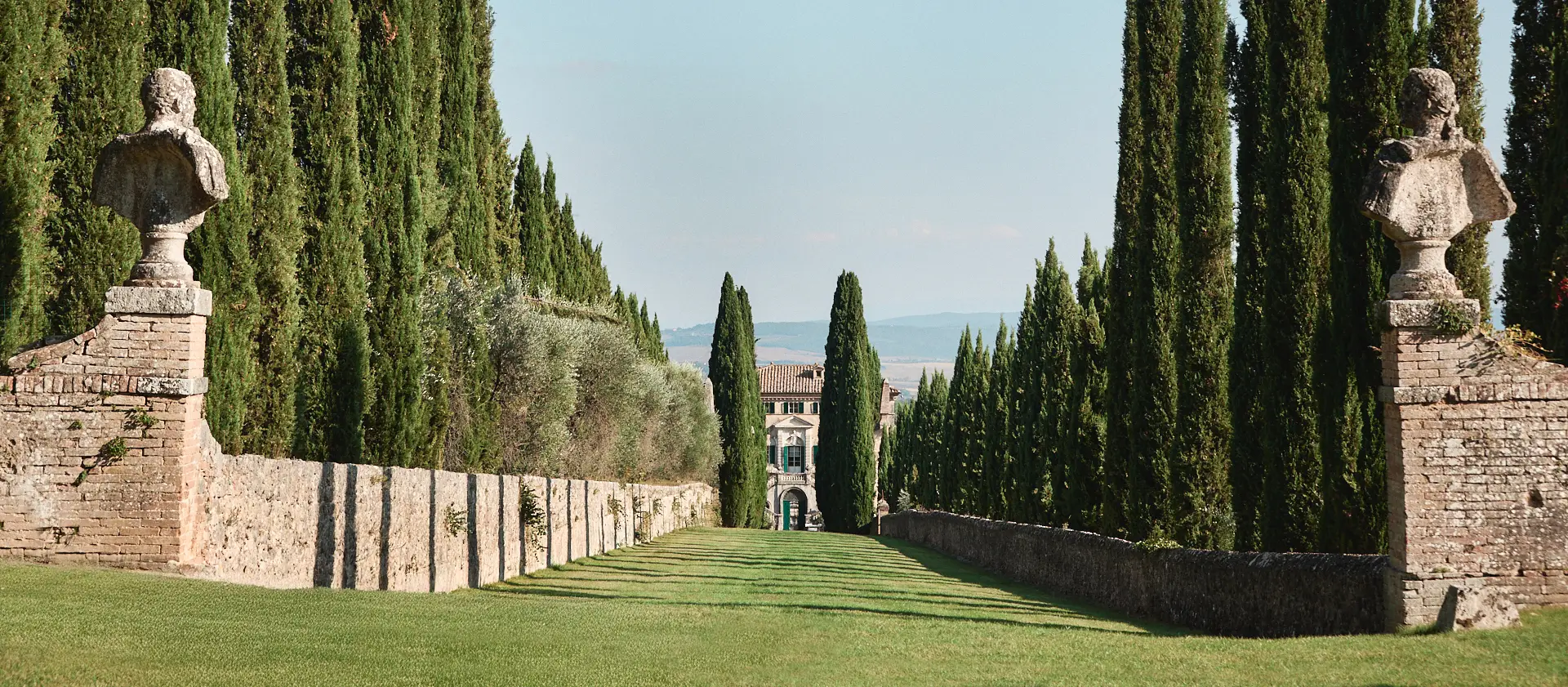 the extraordinaire villa cetinale view