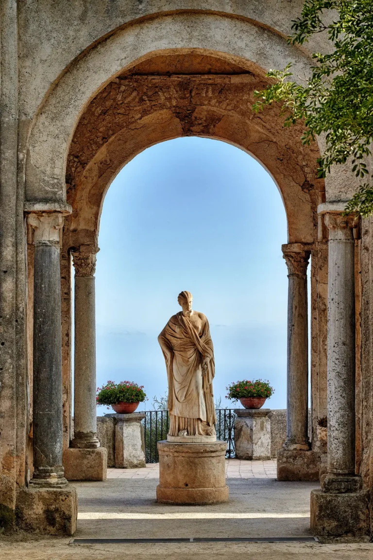 the extraordinaire villa cimbrone statue