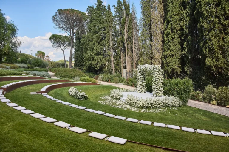 the extraordinaire villa valentini bonaparte amphitheatre