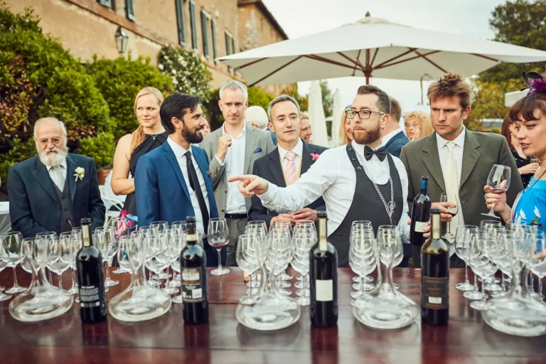 the extraordinaire borgo stomennano candlelit courtyard dinner