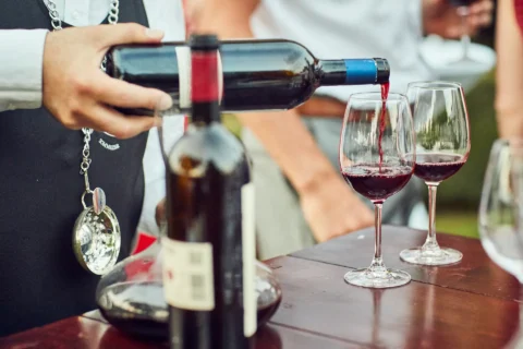 the extraordinaire borgo stomennano candlelit courtyard dinner