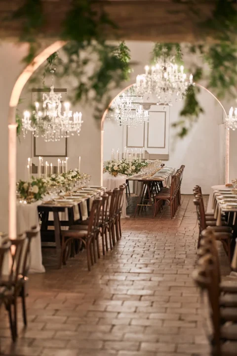 the extraordinaire borgo stomennano golden hour chuppah ceremony