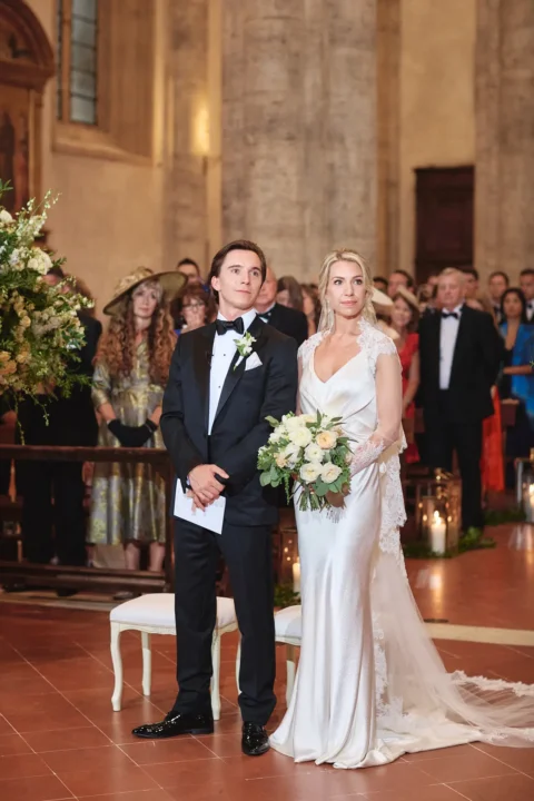 the extraordinaire la foce pienza cathedral wedding