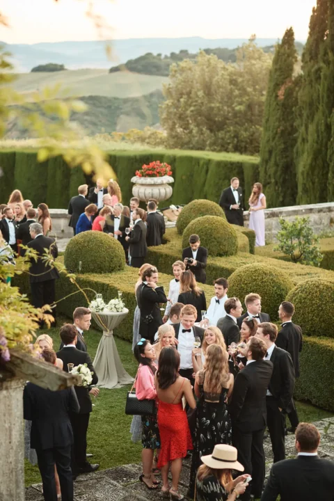 the extraordinaire la foce pienza cathedral wedding
