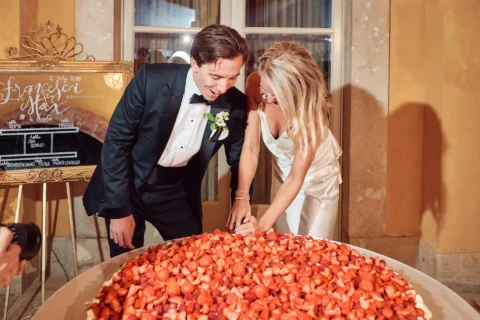 the extraordinaire la foce pienza cathedral wedding