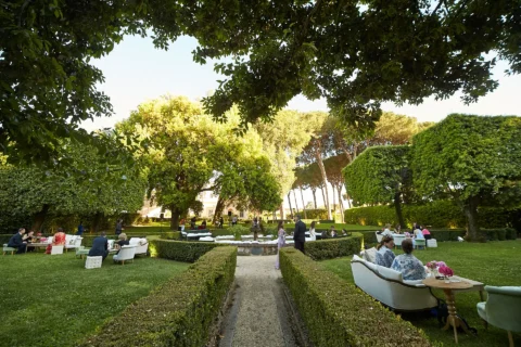 the extraordinaire rome villa aurelia classic black tie affair