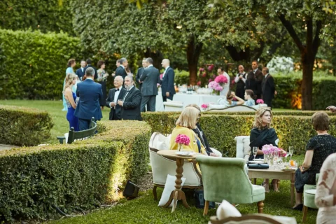 the extraordinaire rome villa aurelia classic black tie affair