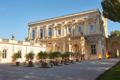 the extraordinaire rome villa aurelia main view of the villa