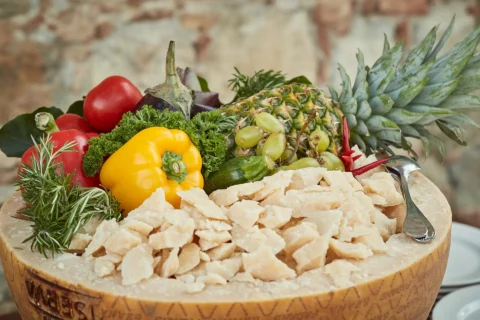 the extraordinaire tuscany borgo di castelvecchio family style welcome dinner