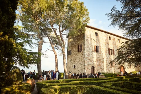 the extraordinaire tuscany borgo di castelvecchio family style welcome dinner