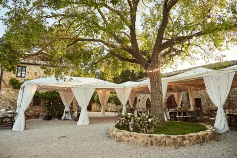 the extraordinaire tuscany borgo di castelvecchio family style welcome dinner