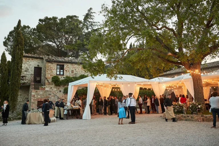 the extraordinaire tuscany borgo di castelvecchio family style welcome dinner