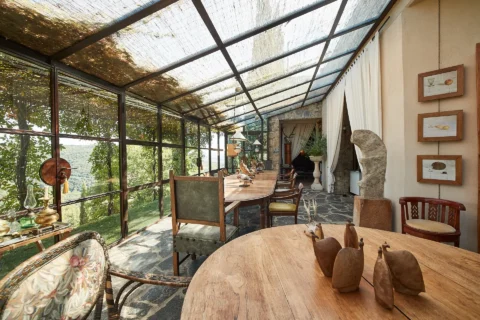 the extraordinaire tuscany castello di vicarello elegant garden soiree