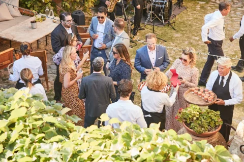 the extraordinaire tuscany castello di vicarello elegant garden soiree