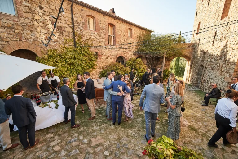 the extraordinaire tuscany castello di vicarello elegant garden soiree