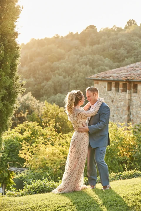 the extraordinaire tuscany castello di vicarello elegant garden soiree