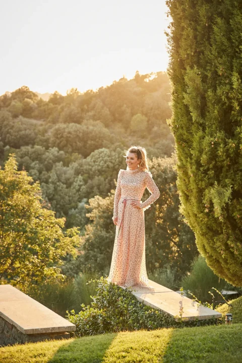 the extraordinaire tuscany castello di vicarello elegant garden soiree