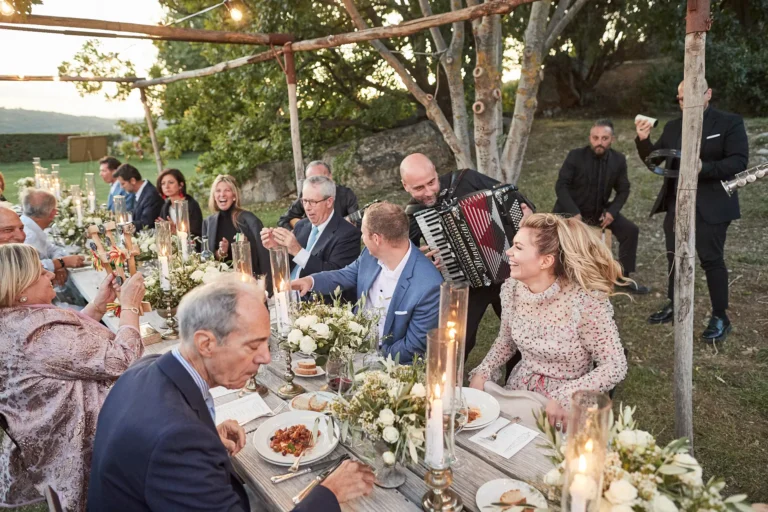 the extraordinaire tuscany castello di vicarello elegant garden soiree