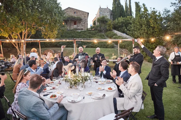 the extraordinaire tuscany castello di vicarello elegant garden soiree