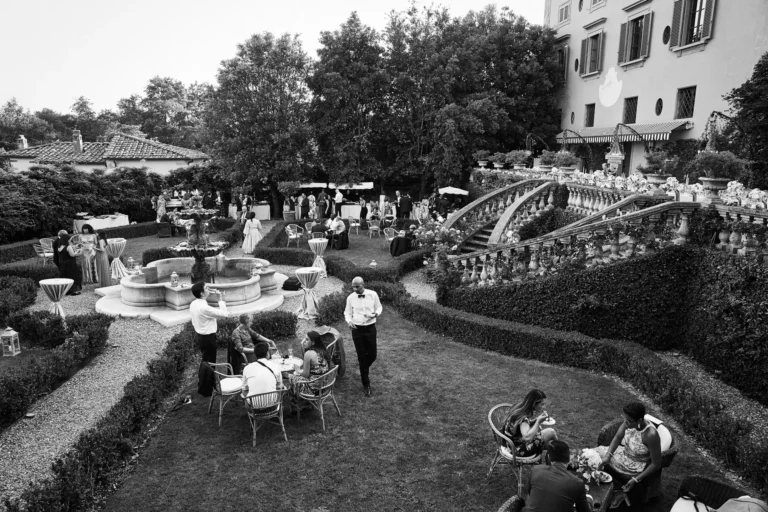 the extraordinaire tuscany il borrohistoric church ceremony