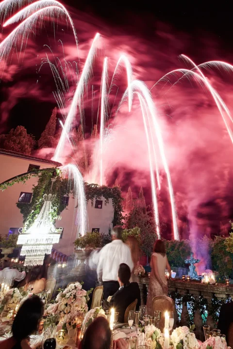 the extraordinaire tuscany il borrohistoric church ceremony