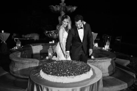 the extraordinaire tuscany il borrohistoric church ceremony