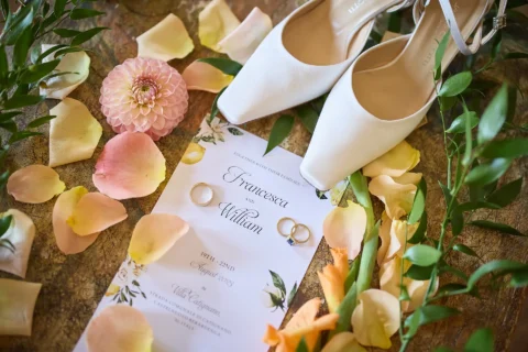 the extraordinaire tuscany villa catignano lemon garden ceremony