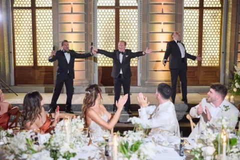 the extraordinaire tuscany villa di monaciano romantic vineyard celebration